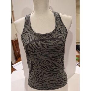 Lululemon Swiftly Tech Racerback 2.0 Tank Top Race Primal Clash Black Grey 6